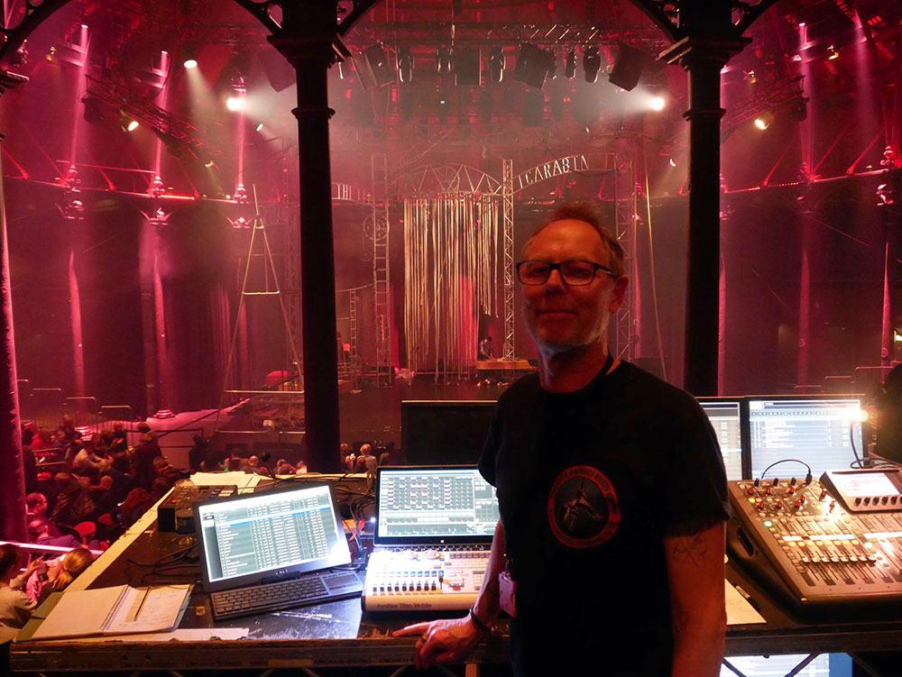 James Loudon at London Roundhouse with Pirates of the Carabina